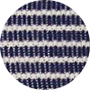 Women's  Navy Double Stripe - Compression Socks - Image 5