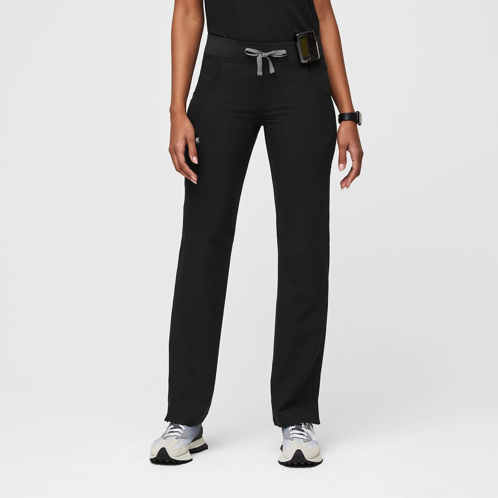 women's Black Kade™ - Petite Cargo Scrub Pants (3XL - 6XL) - Image 8