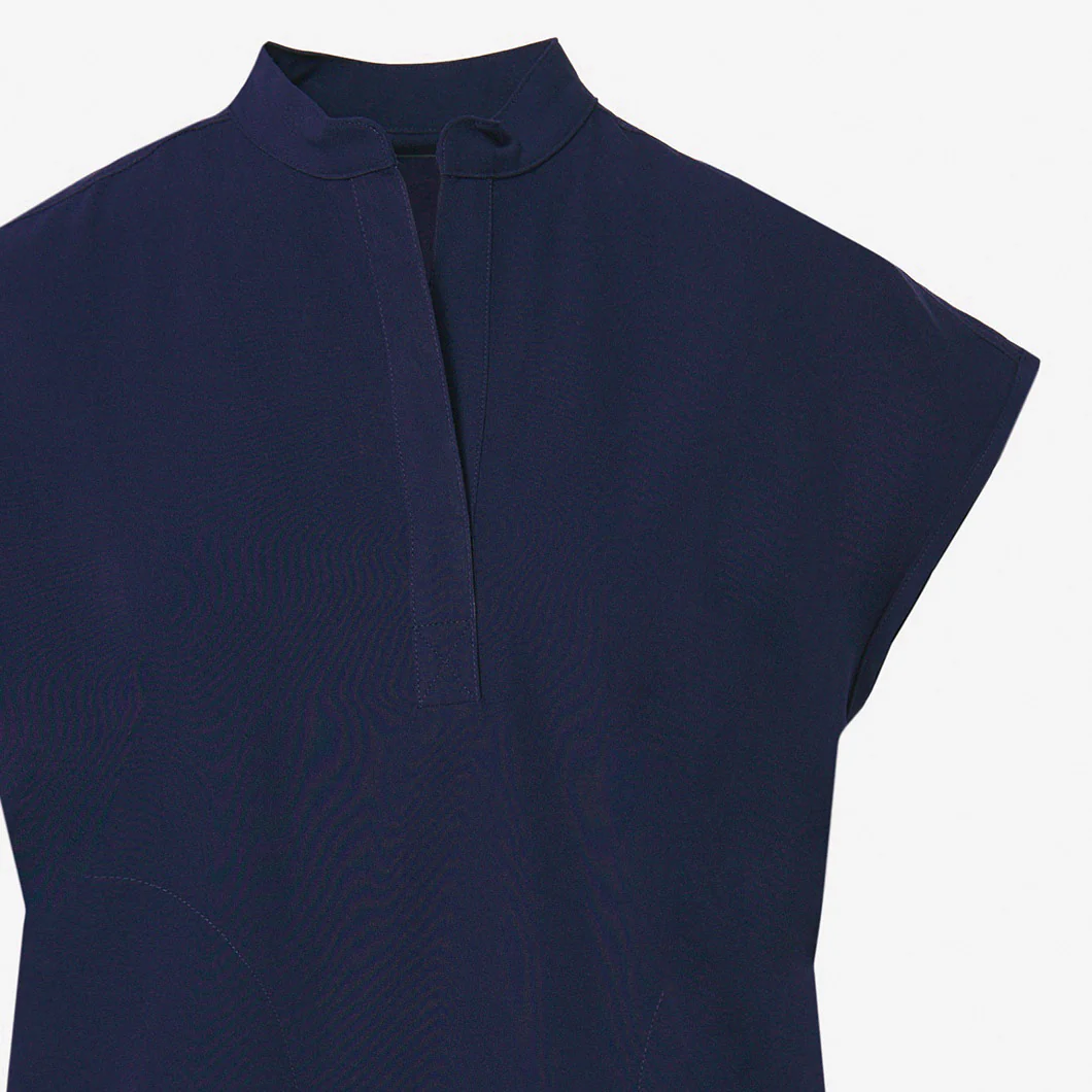 Women's Navy Rafaela™ - Oversized Scrub Top - Image 11