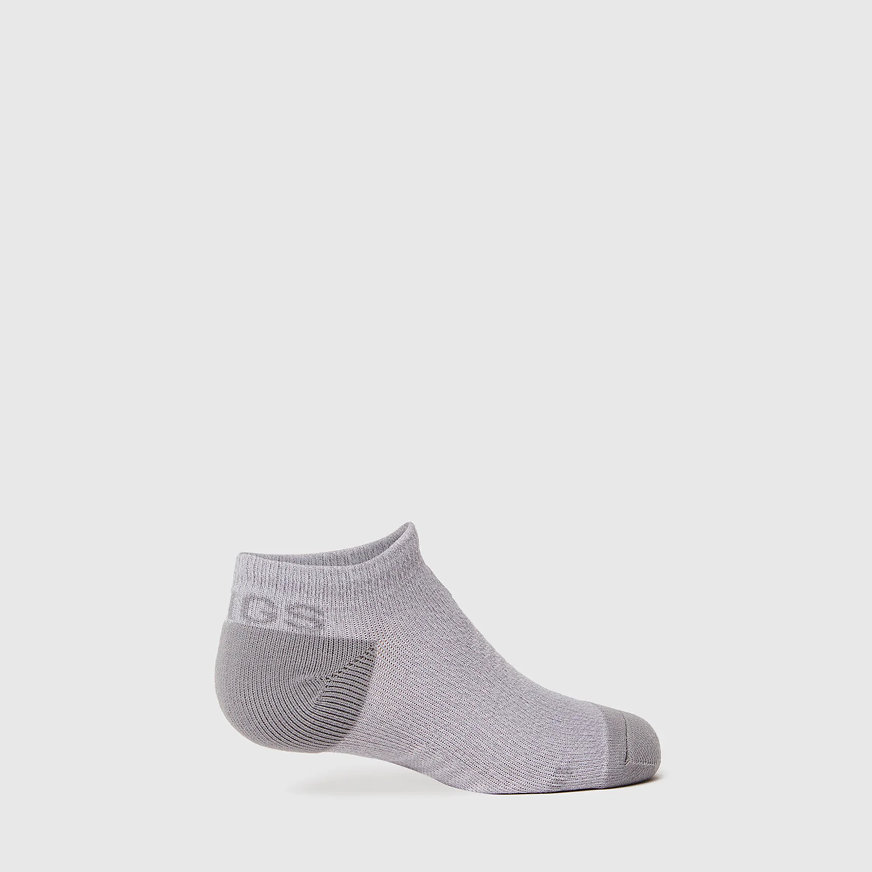 Women's Grey Solid Ankle Socks - Image 3
