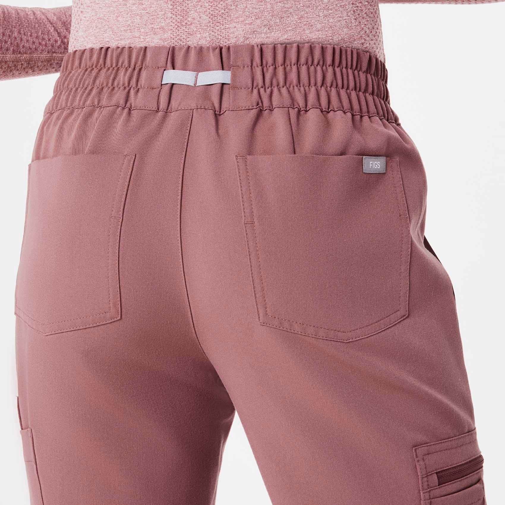 women's Mauve Uman Relaxed - Tall Jogger Scrub Pants - Image 5
